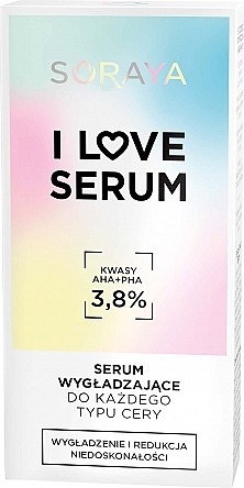 Wygładzające serum do każdego typu cery - Soraya I Love Serum — Zdjęcie N2