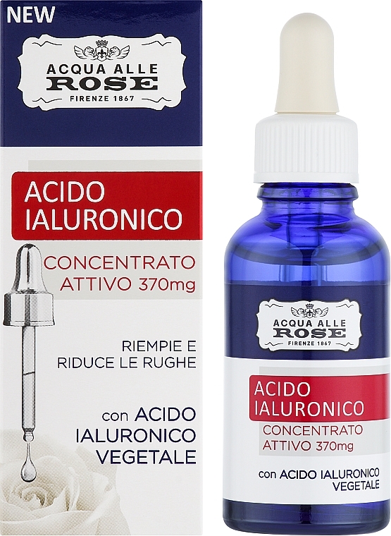 Aktywny koncentrat kwasu hialuronowego - Roberts Acqua alle Rose Acido Ialuronico Concentrato Attivo — Zdjęcie N2