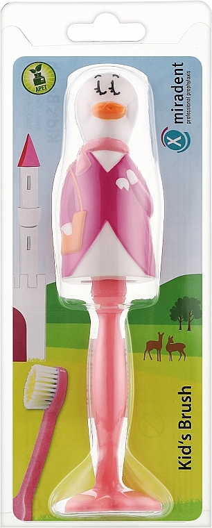 Szczoteczka do zębów dla dzieci Kaczka - Miradent Kids Brush — Zdjęcie N1