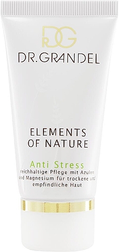 Odżywczy krem ​​do twarzy z azulenem i magnezem - Dr. Grandel Elements of Nature Anti Stress — Zdjęcie N1