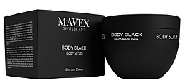 Kup Peeling do ciała - Mavex Body Black Body Scrub