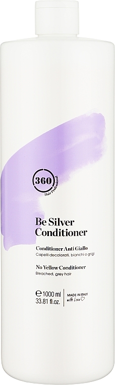 Odżywka do włosów przeciw żółtym tonom - 360 Be Silver Conditioner