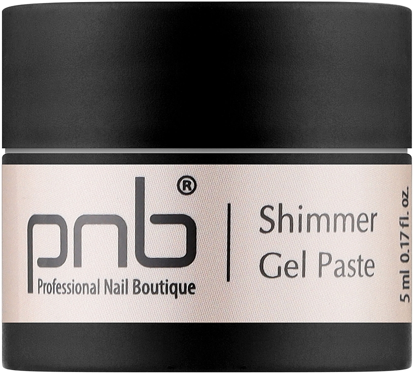 Pasta żelowa Shimmer - PNB UV/LED Shimmer Gel Paste — Zdjęcie N1