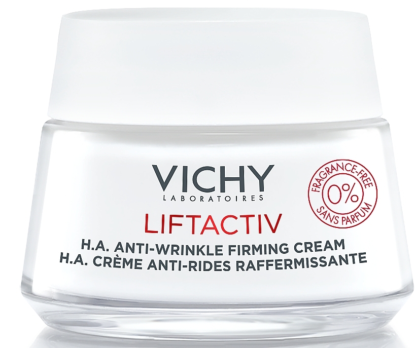 Ujędrniający krem przeciwzmarszczkowy - Vichy Liftactiv H.A. Anti-Wrinkle Firming Cream Fragrance-Free — Zdjęcie N1