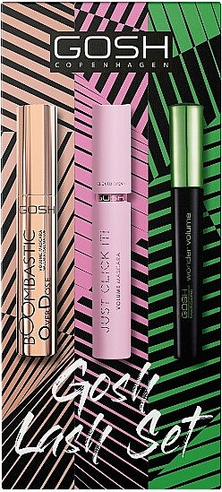 Zestaw - Gosh Copenhagen Lash Set (mascara/13ml + mascara/2x10ml) — Zdjęcie N1