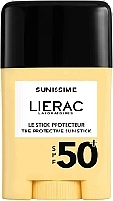 Przeciwsłoneczny sztyft do twarzy - Lierac Sunissime Stick Protector SPF50 — Zdjęcie N1