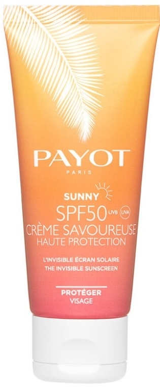 Przeciwsłoneczny krem do twarzy SPF 50 - Payot Sunny