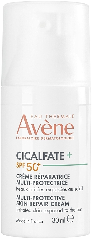 Wielofunkcyjny krem regenerujący - Avene Cicalfate+ Multi-Protective Repair Cream SPF50+ — Zdjęcie N1