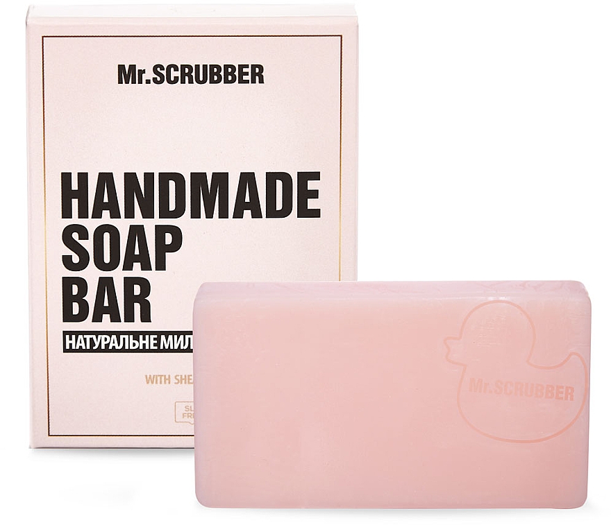 Ręcznie robione mydło Wiśnia - Mr.Scrubber Cherry Soap  — Zdjęcie N1