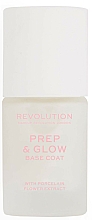 Baza pod lakier - Makeup Revolution Prep&Glow Base Coat  — Zdjęcie N1