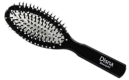 Kup Szczotka do włosów owalna z nylonowym włosiem, 18 cm, czarna - Disna Pharma