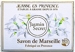 Kup Perfumowane mydło w kostce - Jeanne en Provence Jasmin Secret Soap