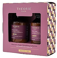 Kup Zestaw - Theorie Sage Marula & Argan Oil Soothing Travel Set (shm/90ml + cond/90ml)