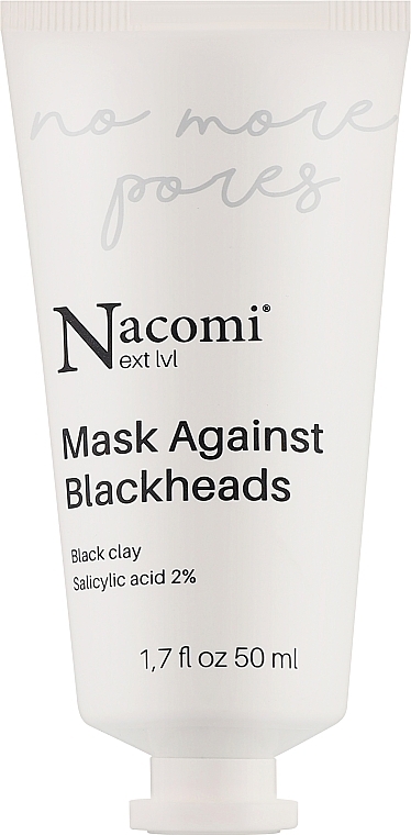 Maska do twarzy przeciw wągrom - Nacomi Next Level Mask Against Blackheads — Zdjęcie N1