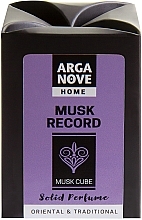 Kostka zapachowa do domu - Arganove Solid Perfume Cube Musk Record — Zdjęcie N1