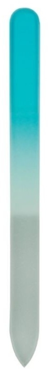 Szklany pilnik do paznokci - Inter-Vion Glass Nail File Blue — Zdjęcie N1