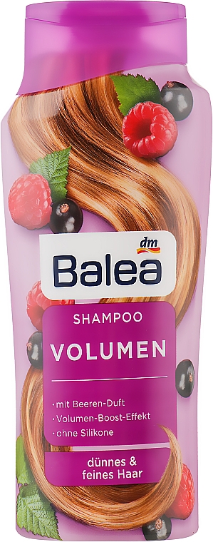 Szampon zwiększający objętość bez silikonów - Balea Shampoo Volumen — Zdjęcie N2