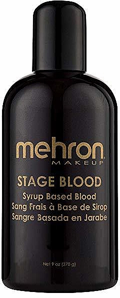 Sztuczna krew sceniczna w płynie - Mehron Makeup Stage Blood Bright Arterial — Zdjęcie N3