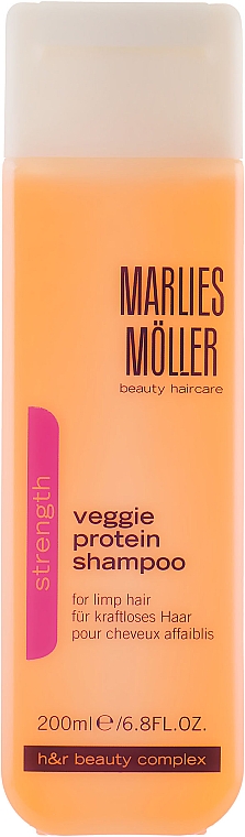 Szampon do włosów - Marlies Moller Strength Veggie Protein Shampoo — Zdjęcie N2