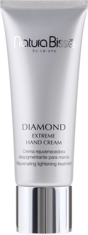 Odmładzający krem rozświetlający do rąk - Natura Bissē Diamond Extreme Hand Cream — Zdjęcie N2