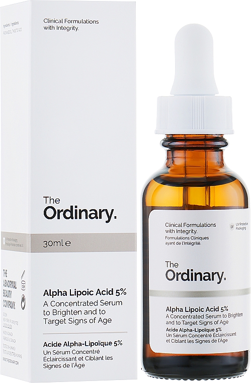 Serum z kwasem alfa-liponowym - The Ordinary Alpha Lipoic Acid 5% — Zdjęcie N1