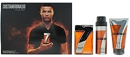 Cristiano Ronaldo Fearless - Zestaw (edt/100ml + sh/gel/150ml + b/spray/150ml) — Zdjęcie N1
