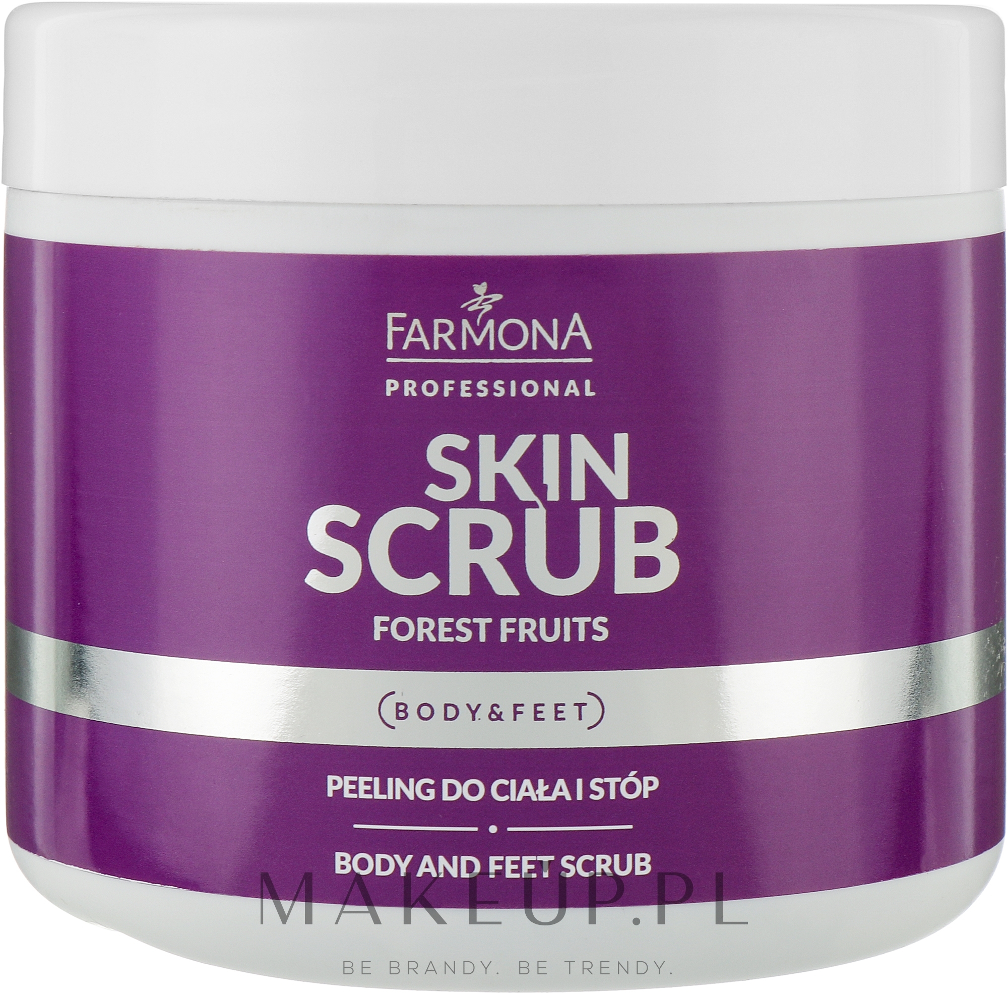 Peeling do ciała i stóp Dzikie jagody - Farmona Professional Forest Fruits Skin Scrub — Zdjęcie 500 g