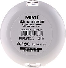 Matujący puder ryżowy z ekstraktem z aloesu - Miyo Skin Care Matte Powder — Zdjęcie N2