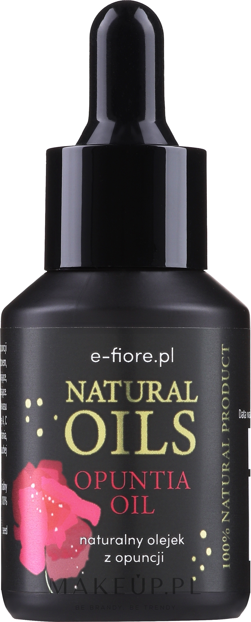 Naturalny olej z opuncji figowej - E-Fiore — Zdjęcie 30 ml