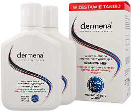 Kup Zestaw - Dermena Hair Care Shampoo (sham/2x200ml)	