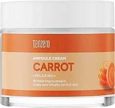 Krem do twarzy w ampułkach - Tenzero Relaxing Carrot Ampoule Cream — Zdjęcie N1