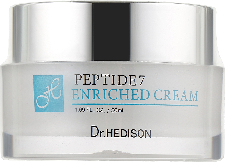 Odmładzający krem do twarzy z peptydami - Dr.Hedison Cream 7 Peptide — Zdjęcie N1