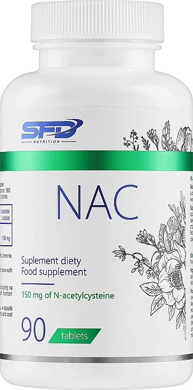 Suplement diety N-acetylocysteina - SFD Nutrition NAC — Zdjęcie N1