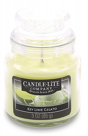 Świeca zapachowa w słoiku - Candle-Lite Company Key Lime Gelato Candle — Zdjęcie N1