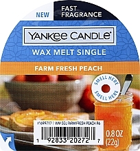 Kup Wosk zapachowy - Yankee Candle Farm Fresh Peach Wax Melt