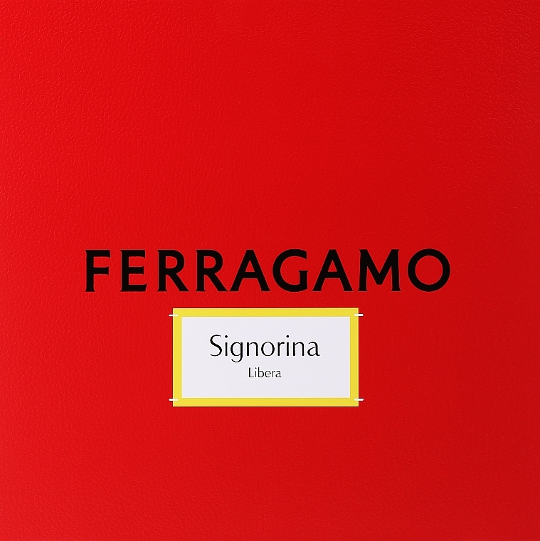 Ferragamo Signorina Libera - Zestaw  (lot/50ml + edp/100ml + edp/5ml) — Zdjęcie N2