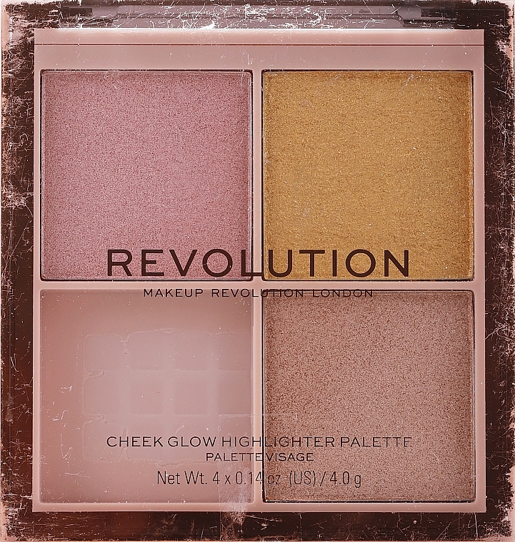 PRZECENA! Paleta do twarzy - Makeup Revolution Ultimate Lights Cheek Glow Palette * — Zdjęcie N4