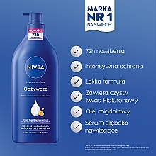 Odżywcze mleczko do ciała z pompką - NIVEA Nourishing Richly Caring Body Lotion — Zdjęcie N3