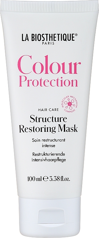 Rewitalizująca maska ​​do włosów - La Biosthetique Colour Protection Structure Restoring Mask — Zdjęcie N1
