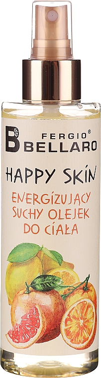 Energizujący suchy olejek do ciała - Fergio Bellaro Happy Skin Energizing Dry Oil