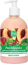 Kup Kremowe mydło w płynie Brzoskwinia i jojoba - Bioton Cosmetics Active Fruits Peach & Jojoba Soap