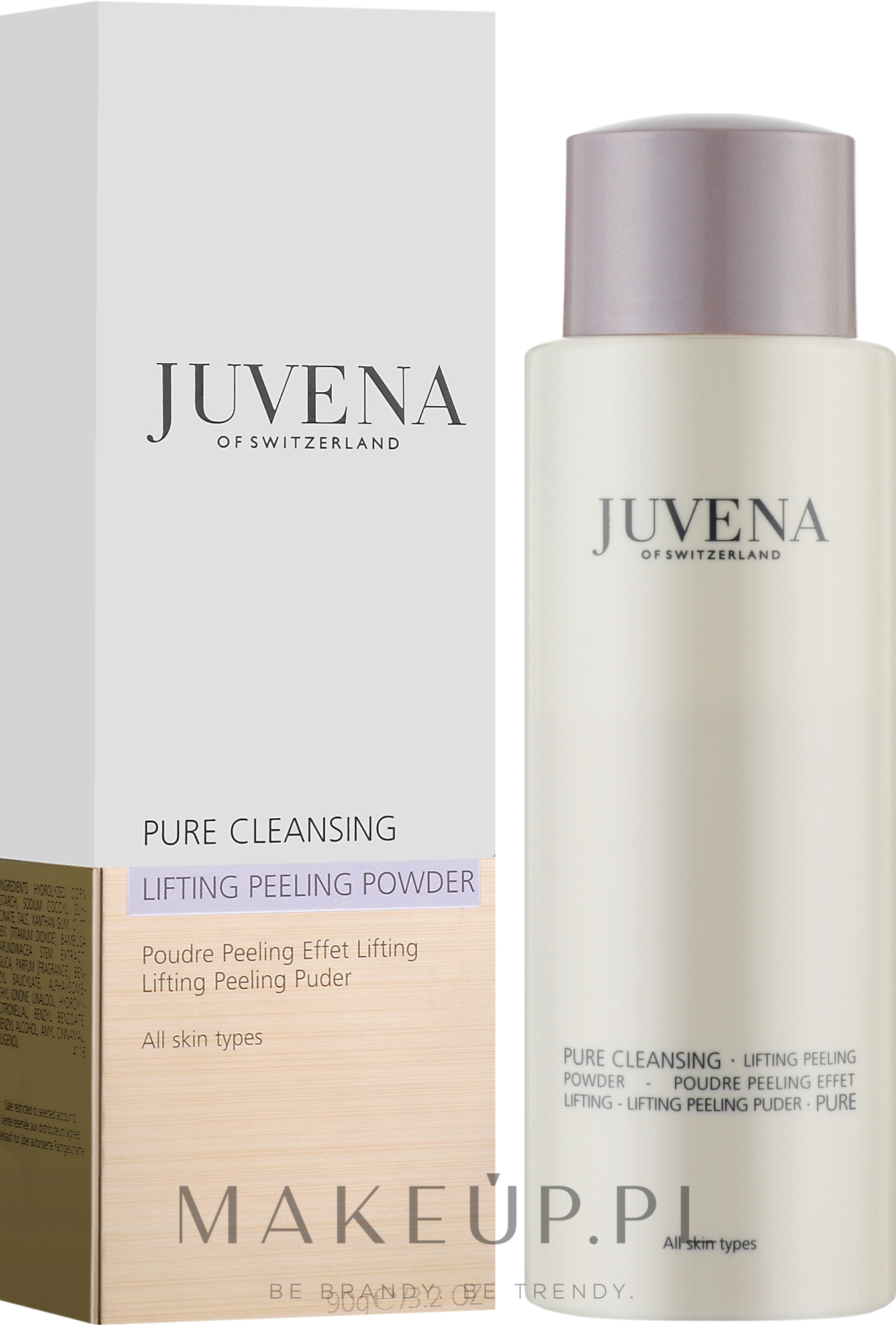 Liftingujący pudrowy peeling oczyszczający do twarzy - Juvena Pure Cleansing Lifting Peeling Powder — Zdjęcie 90 g