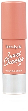 Róż w sztyfcie - Beauty UK Sweet Cheeks Cream Stick Blusher — Zdjęcie N1