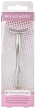 Masażer do twarzy - Brushworks Zinc T-Bar Facial Massager — Zdjęcie N1