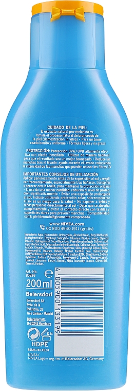 Przeciwsłoneczny balsam wzmacniający opaleniznę - NIVEA SUN SPF50 — Zdjęcie N2