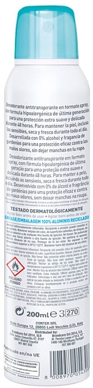 Dezodorant w sprayu - Natural Honey Sensitive Desodorante Spray — Zdjęcie N2