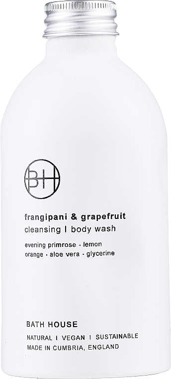 PRZECENA! Bath House Frangipani & Grapefruit Body Wash - Żel pod prysznic * — Zdjęcie N3