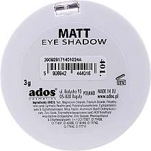 Matowy cień do powiek - Ados Matt Effect Eye Shadow — Zdjęcie N18