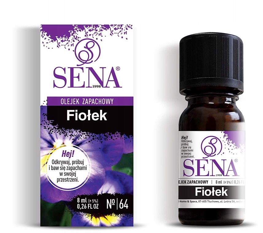 Olejek aromatyczny Fiolet - Sena Aroma Oil №64 Violet — Zdjęcie N1