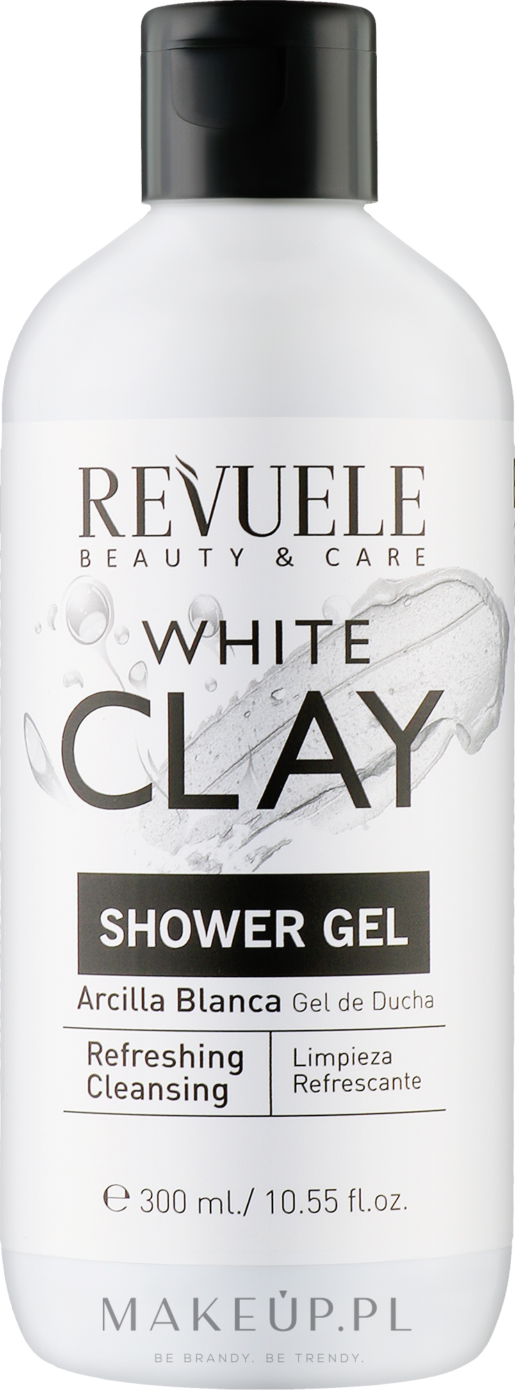 Żel pod prysznic Biała glinka - Revuele White Clay Shower Gel — Zdjęcie 300 ml